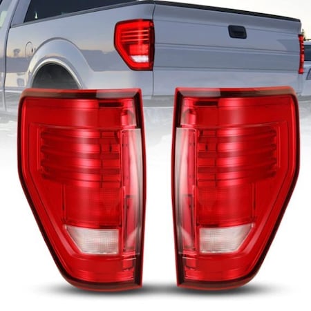 Winjet Led Sequential Tail Light - Clear/Red CTWJ-0706-CR-SQ